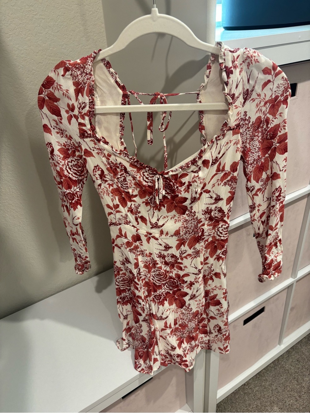 Reformation Remi Dress in Toile De Jouy - Size 0